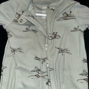 Carters plane onsie